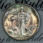 * 1934-P * SUPERB+ GEM BU MS WALKING LIBERTY HALF-DOLLAR * FROM COLLECTION