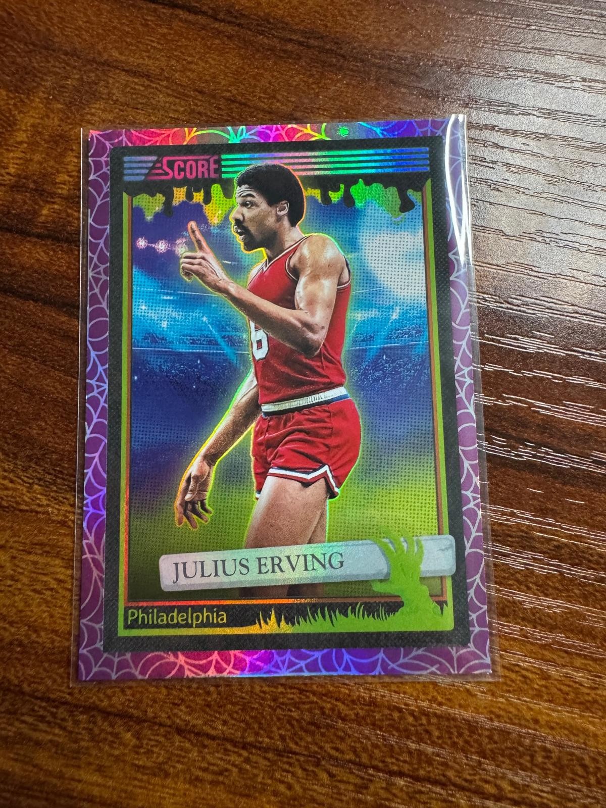 2026 Score-A-Treat #63 Julius Erving Holo Webs