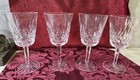 Waterford Lismore - 6oz Claret Wine Glasses 5 7/8", Set of 4
