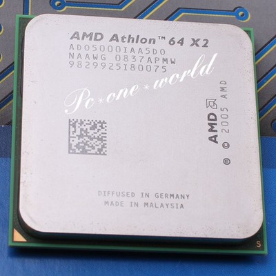 100% OK ADO5000IAA5DO AMD Athlon 64 X2 5000+ 2.6 GHz Dual-Core Processor CPU