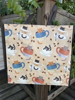 CafePress Cat With Sunglasses Canvas Tote Bag - Reusable Shopping Bag, Natural Canvas