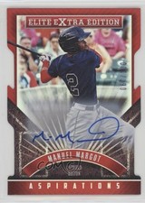 2015 Panini Elite Extra Edition Aspirations 67/100 Manny Margot Manuel Auto 0g4