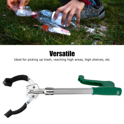 GE Trash Picker Pick Up Tools Foldable Garbage Reacher Grabber Picking Tool DE