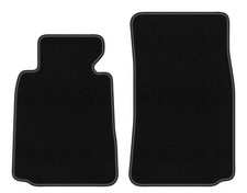 Fu�matten Automatten Vorne Velours Schwarz f�r BMW 5 E39 1996-2004