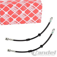 2X febi bilstein BremsschlÄUche Vorne Beidseitig Passend FÜR Audi A3 Seat Leon