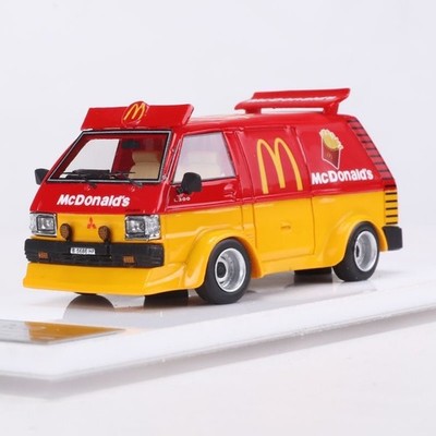 Bliss 1:64 Mitsubishi Delica L300 McDonald's Custom Van Diecast Acrylic Box New
