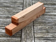 Apfel 5x5x20cm 1St Holz, Drechselholz, Kantel, Drechseln, Apfelholz, Bastelholz