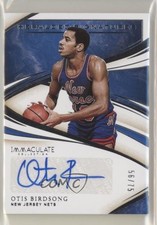 2019 Panini Immaculate Heralded Signatures 56/75 Otis Birdsong #HS-OBS Auto s3g