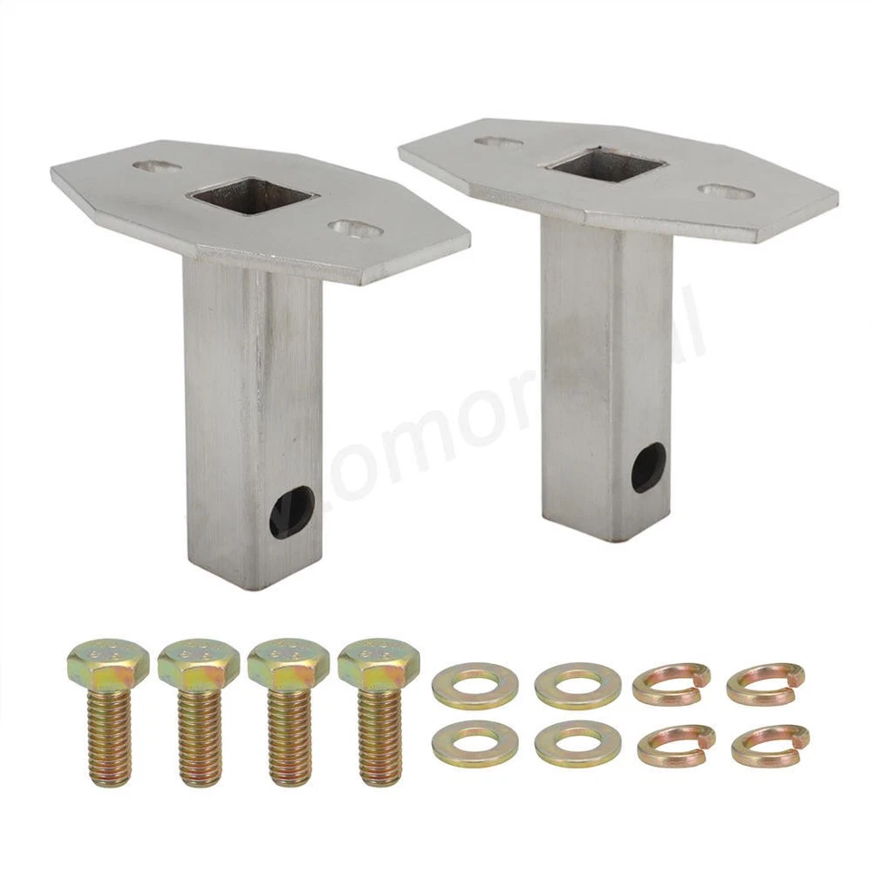 Kit de soporte de parachoques delantero corto de acero inoxidable para Porsche 924 924S 944 944S EE. UU. Foto 2 de 4