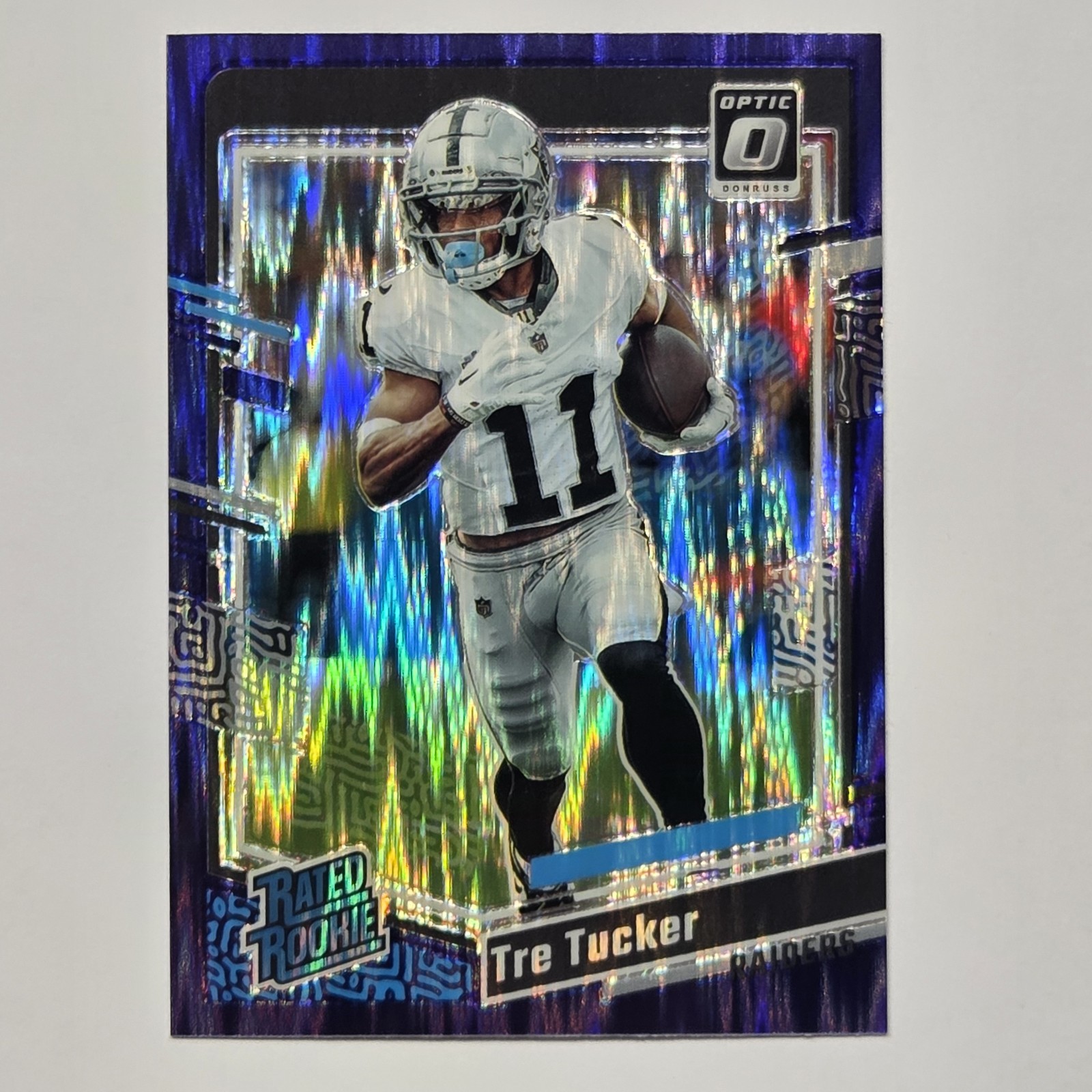 Tre Tucker Panini Donruss Optic #261 Purple Shock