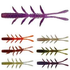 Illex Softlure Scissor Comb 7,6cm 3 " 8Stk. Soft plastic lure Perch Zander Pike
