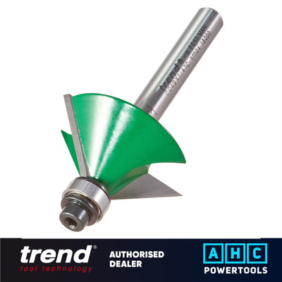 Trend C049X1/4TC Selbstgeführter Fasenwinkel = 45 Grad x 12,7 mm Schnitt