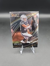 2019 Panini Select Josh Jacobs #208 Field Level SP Rookie Card RC Raiders RB. rookie card picture