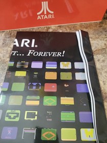Atari Flashback 3 Launch Edition Black Console Complete With Box, Poster, Manual