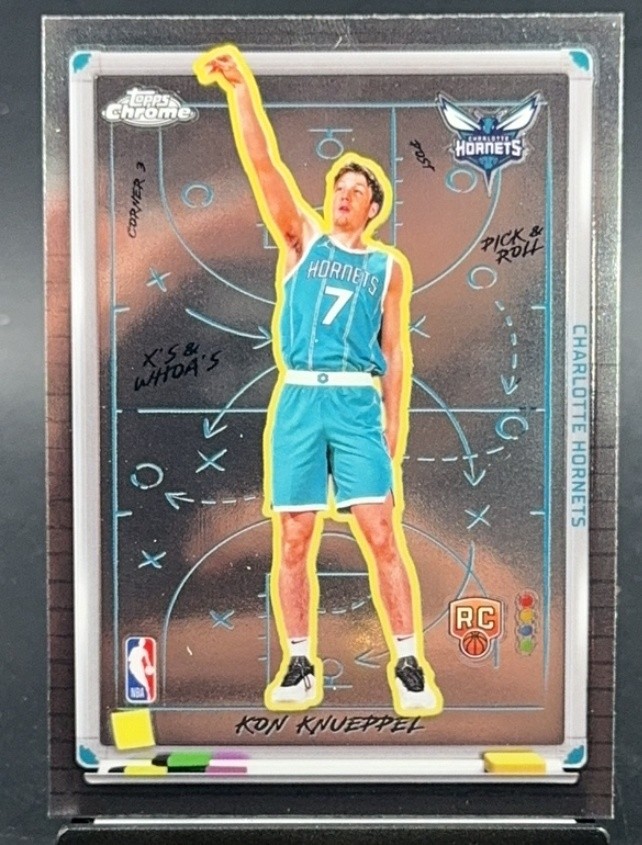 Kon Knueppel 2025-26 Topps Chrome Basketball X'S & Whoa's RC #XW-10