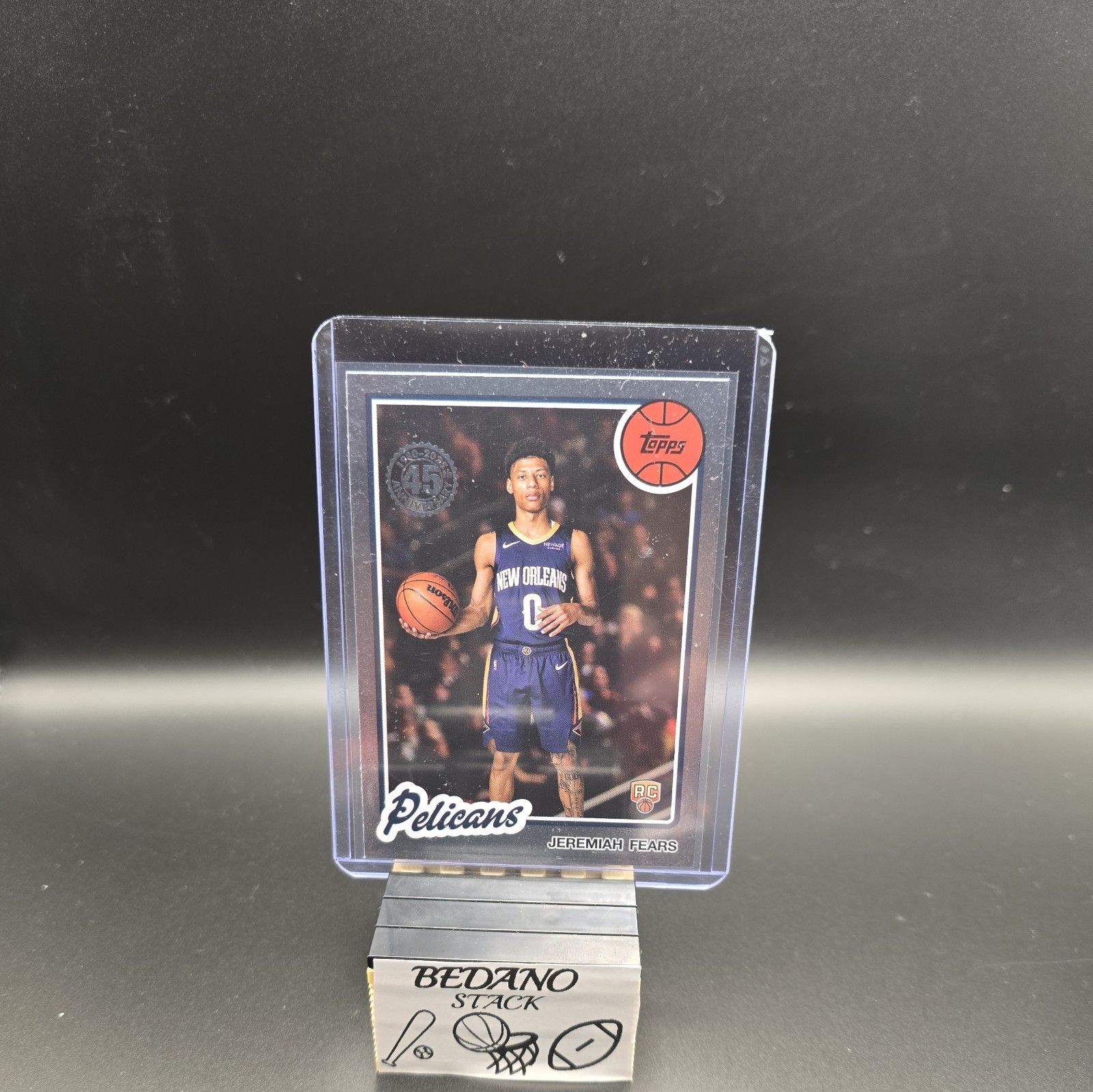 2025-26 Topps Basketball Jeremiah Fears Topps 1980 #80BK-98 RC