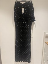Never fully dressed Plisse Maxi Dress Size M
