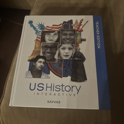 New US History Interactive Teacher Edition textbook-Free shipping in USA!