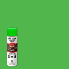 Rust-Oleum 203023 Industrial Fluorescent Green Inverted Marking Paint (pk 12)