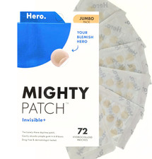 Mighty Patch Invisible Acne Pimple Patch Jumbo Pack 72 Count MSRP 29.99