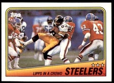 1988 Topps Louis Lipps Pittsburgh Steelers #162