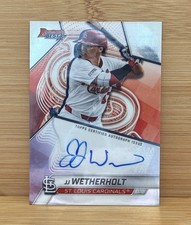 JJ WETHERHOLT 2025 BOWMAN'S BEST AUTO #B25-JJW CARDINALS