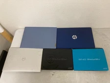 Lot of 5 Laptops For Parts – HP Pavilion Touch LCD, Dell 5440, Acer Aspire One