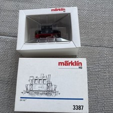 Märklin H0 3387 Dampflok Glaskasten BR 98 308 DB Wechselstrom