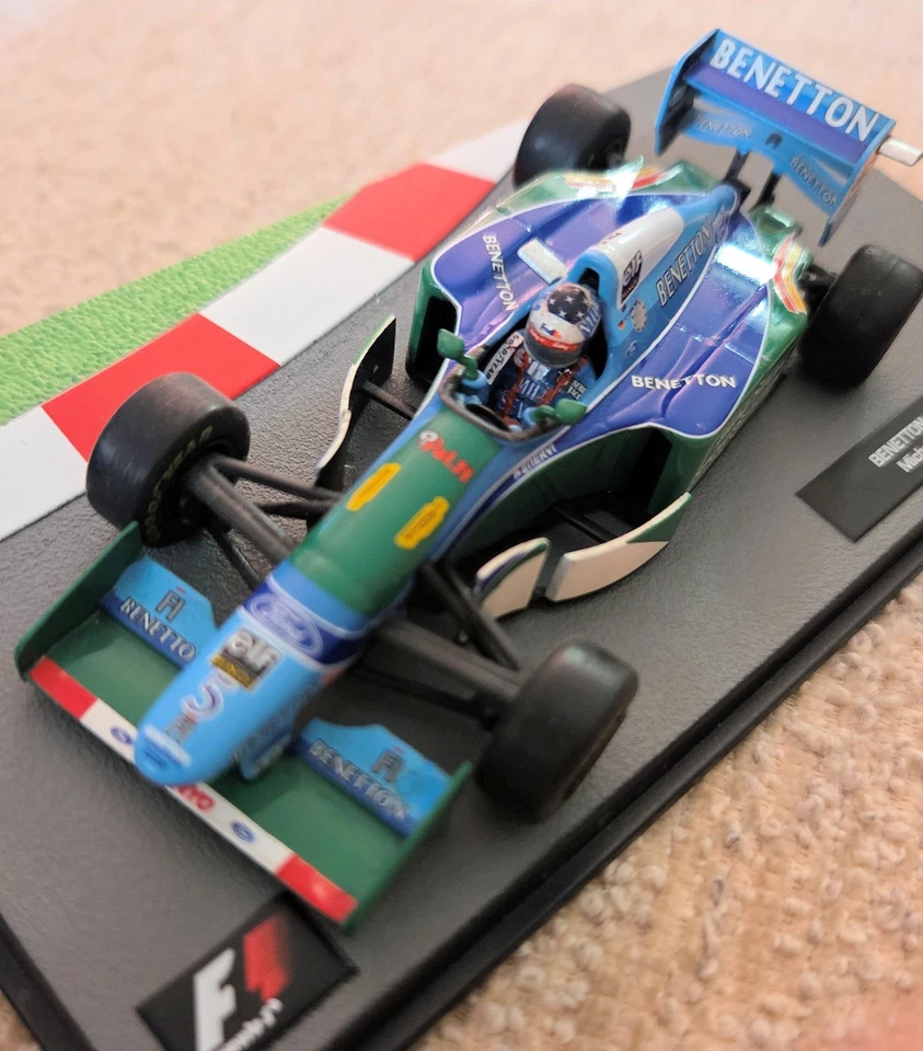 Modellino F1 1:43 Benetton B194 1994 - Michael Shumacher F1 Collection Custom - Immagine 2 di 4