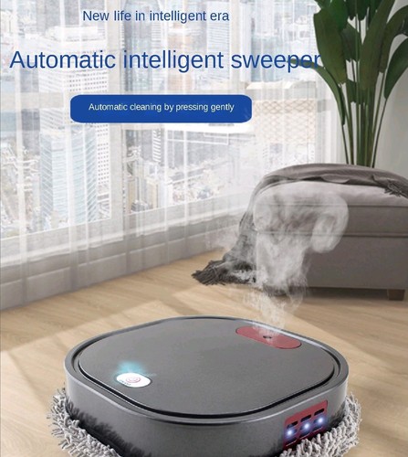 Nuovo Robot Ricaricabile Smart Mopping Pulitore Spray Secco e Bagnato 3 in 1 Spazza|Mop - Foto 4 di 17