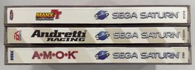 Sega Saturn - Games Lot - CIB - AMOK, Manx TT Superbike, Andretti Racing