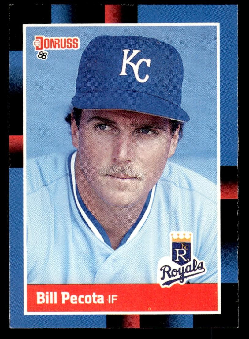 1988 Donruss #466c Bill Pecota RC Rookie Kansas City Royals