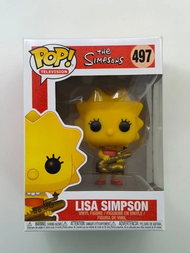Funko Pop! Television: Lisa Simpson #497 Vinyl Figure SEE PICS +PROTECTOR J2