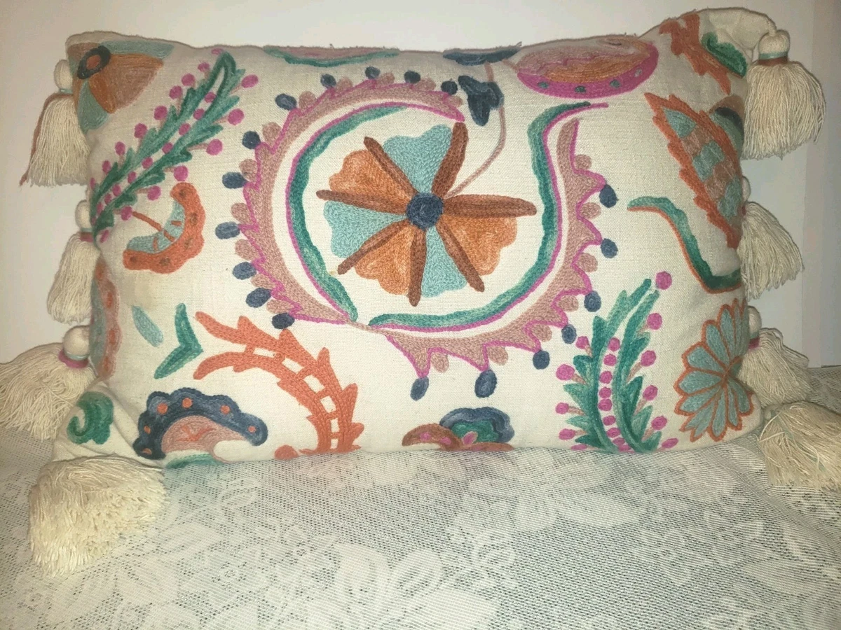 Anthropologie Floral 100% Cotton Home Décor Pillows for sale | eBay