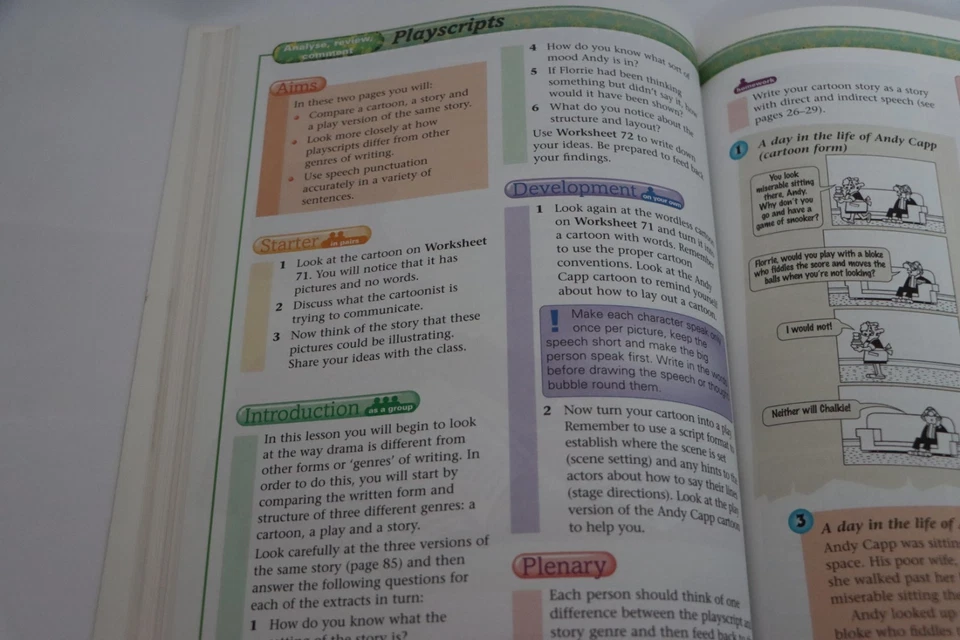 Collins English Frameworking Creative Literacy Course For English At 11-14 - Image 2 of 3