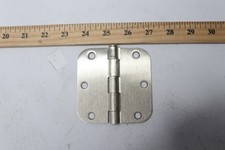 Door Hinge Stainless Steel 3-1/2" x 5/8" Radius Corners