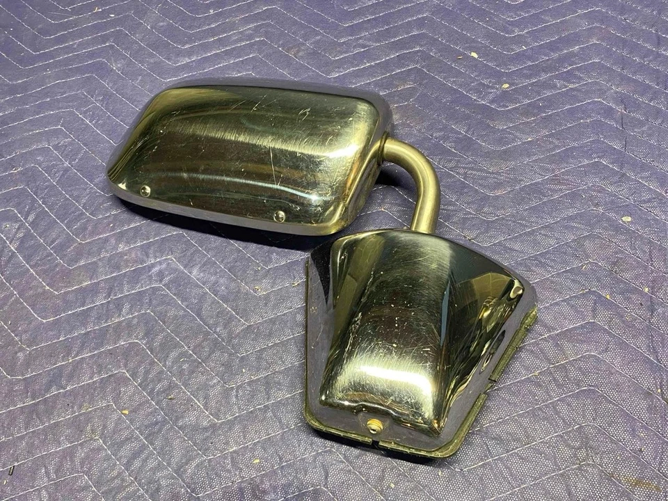 73-87 Chevy GMC Truck STAINLESS DOOR MIRROR RH Passenger Side K5 Blazer Suburban - Image 2 of 4