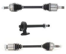 Front CV Axles & Half Shaft For Acura ILX 2.0L 2014 2015 Automatic Transmission