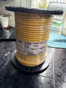 S00W  16/3 Yellow Wire Processed Wire Respooled