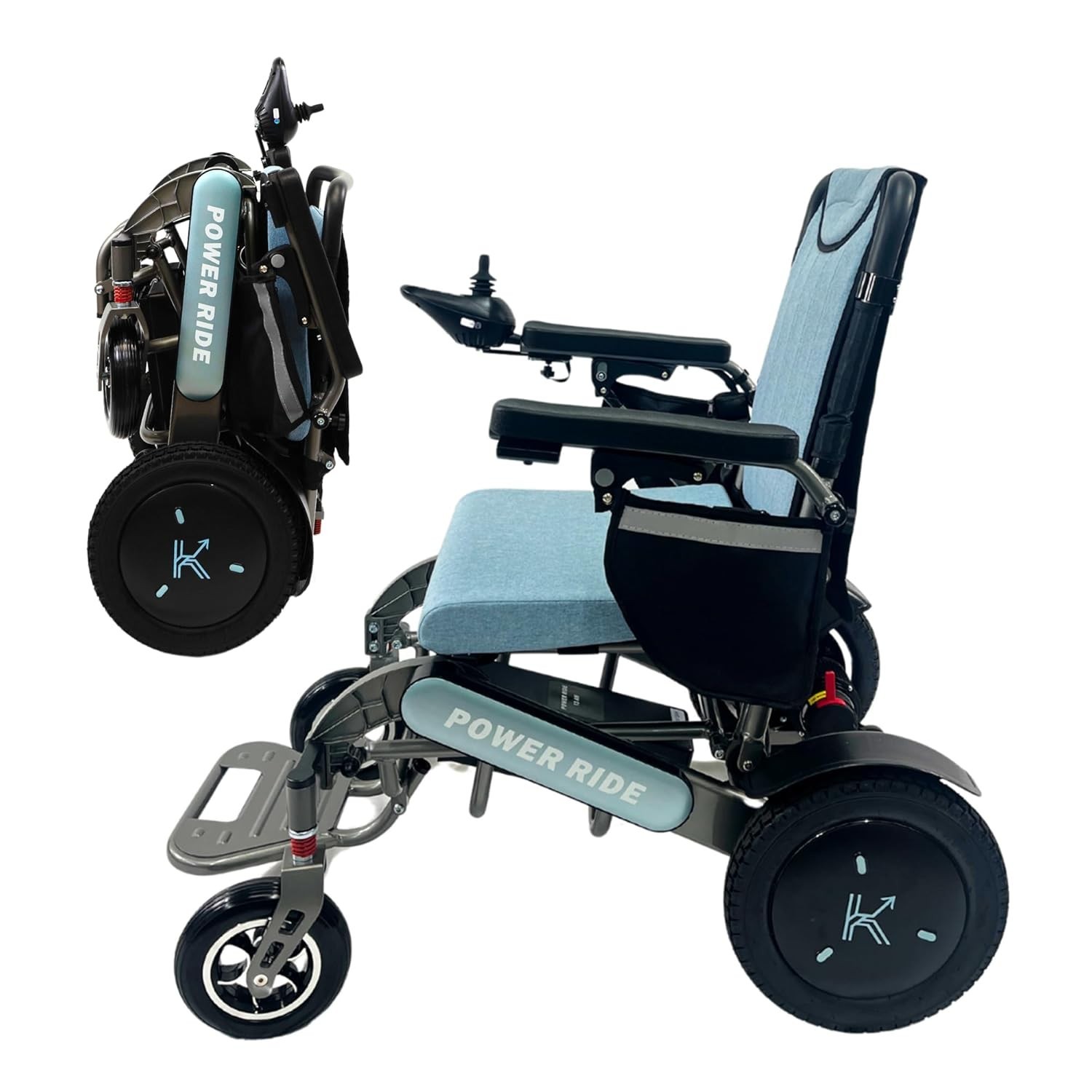 Leichter 54 Pfund faltbarer Elektrorollstuhl intelligent 352 Pfund All Terrain
