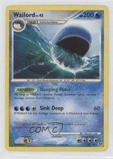 Wailord Pokémon Diamond & Pearl Great Encounters #30 2008 on eBay