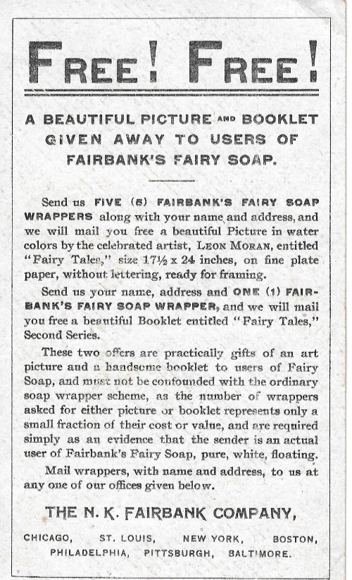 Antique Victorian Santa Claus Soap Fairbank Advertising Trade Card Laundry - Image 2 of 3