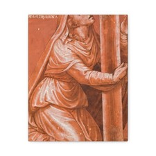 Juanes, Juan de - La Magdalena al pie de la Cruz - Canvas Wall Art