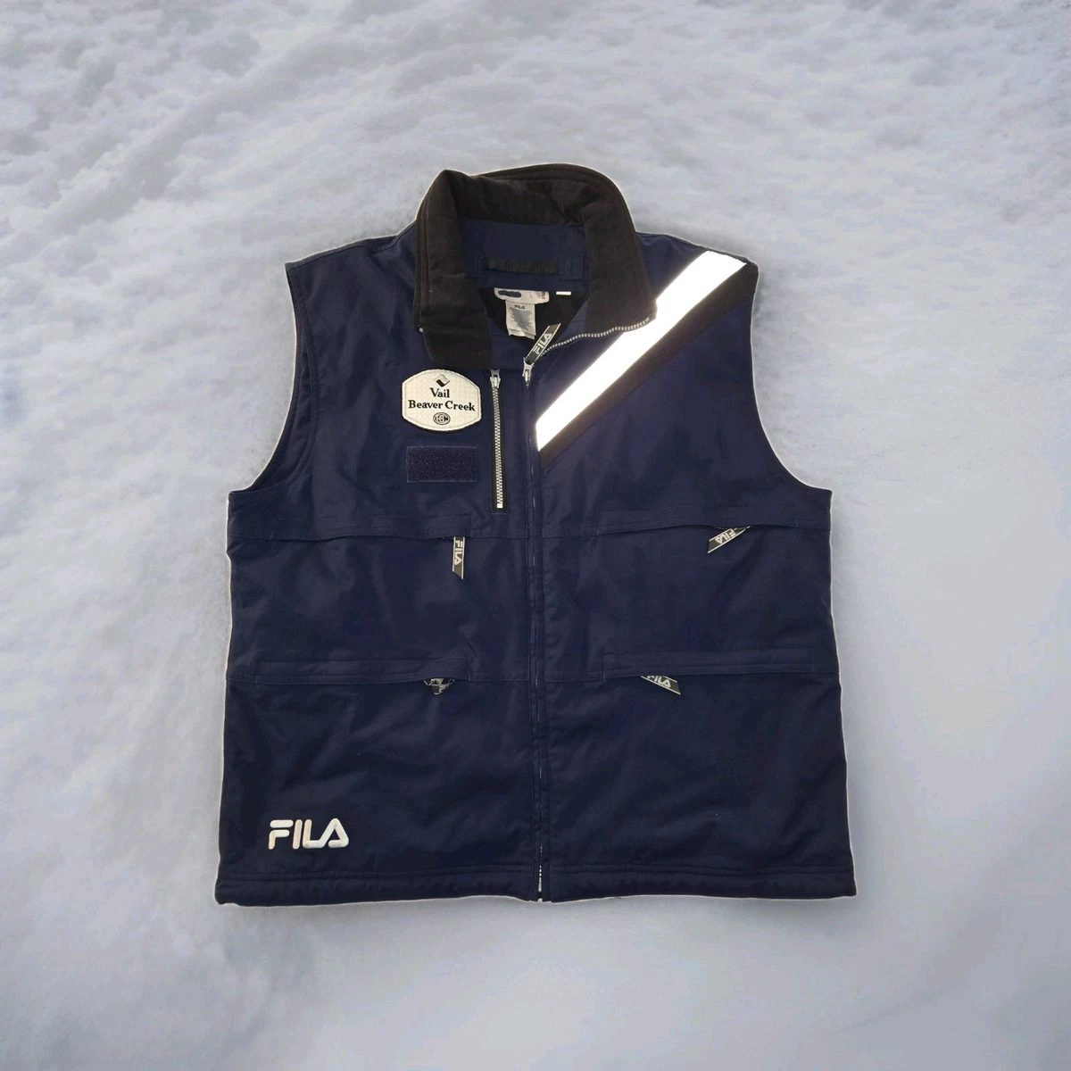 Gilet de ski vintage des années 90 gilet bouffant doublé taille