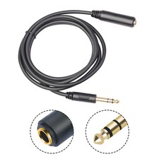 Adapterkabel 6,35 Mm TRS Stereo -Stecker Abs Männlich Zu Weiblich Praktisch