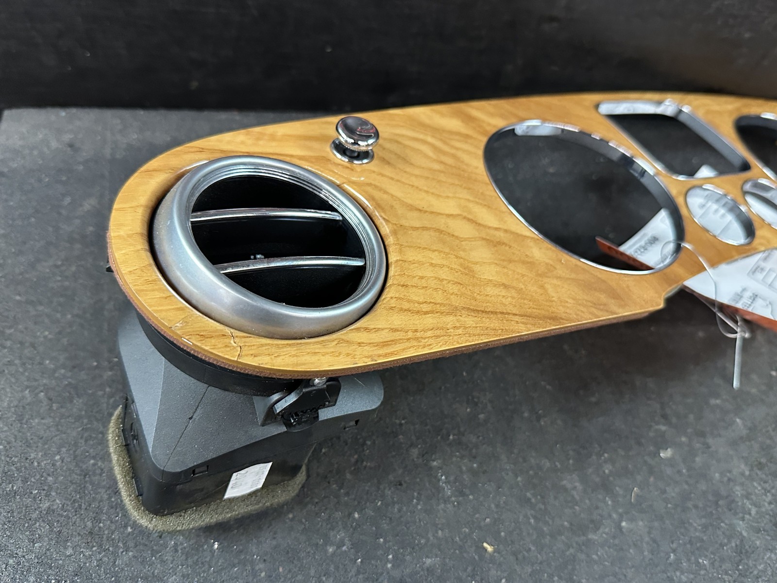 03-12 BENTLEY CONTINENTAL DASH SPEEDOMETER GAUGE CLUSTER BEZEL TRIM 3W0857059
