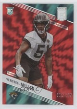 2023 Panini Donruss Elite Rookies Aspirations Shimmer /625 Ventrell Miller 0ld5