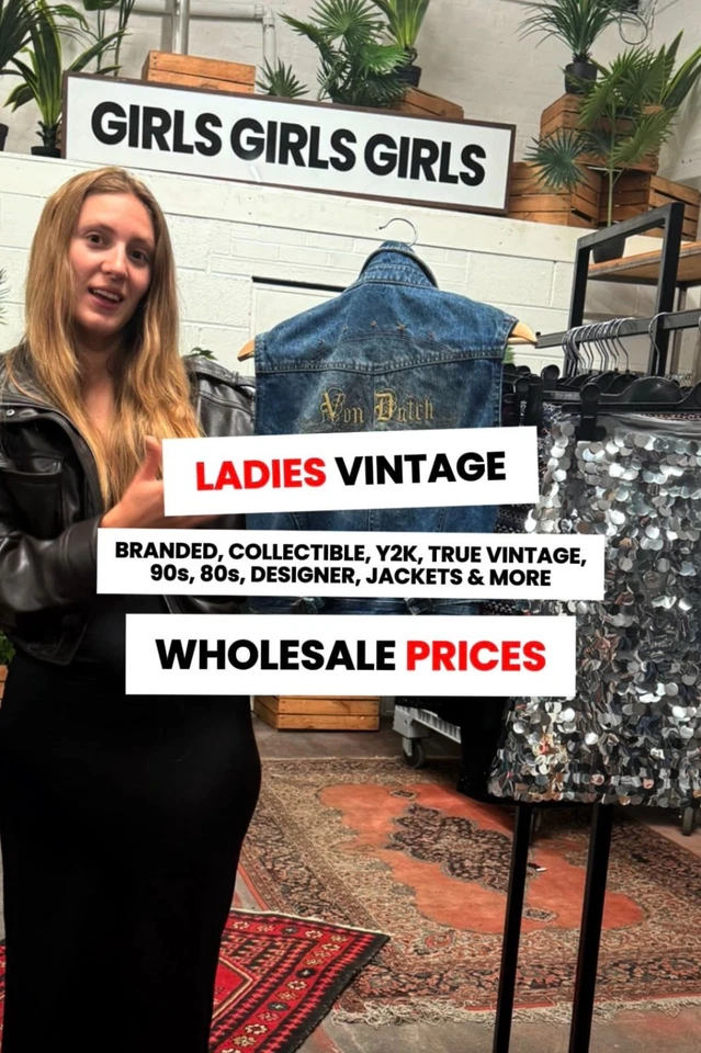 LADIES VINTAGE - FRESH DELIVERY - WHOLESALE PRICES