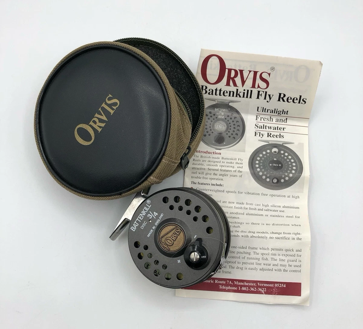Orvis Battenkill 5/6 フライリール ケース付き Orvis 5-6 Fly Fishing Reels for sale - eBay