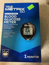 True Metrix Go Self Monitoring Blood Glucose Monitor New In Box
